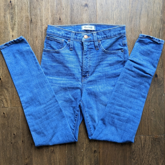 Madewell 11" High-Rise Skinny Jeans in Maricopa Wash - Picture 5 of 11